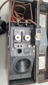Tysk FF/33 felttelefon. Original