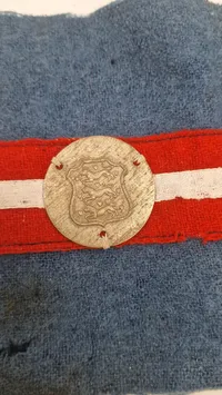 Armbind fra modstandsbevægelsen. Original