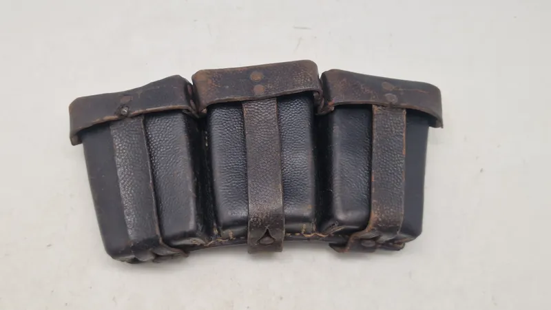 Tredelt K98 taske. Original