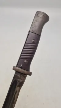 Tysk K98 bajonet, nummerens. Original