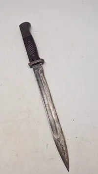 Tysk K98 bajonet, nummerens. Original