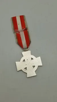 Saarland Feuerwehr-Ehrenzeichen. Original