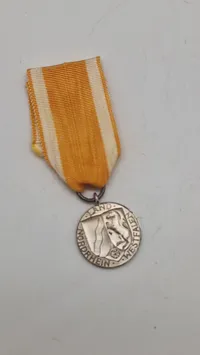 Tysk redningsmedalje fra delstaten Nordrhein-Westfalen. Original