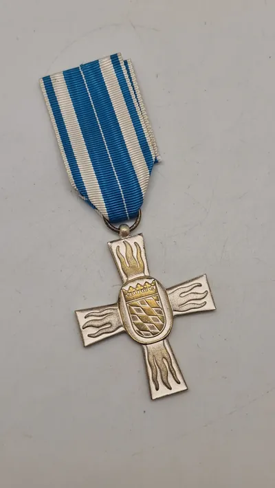 Bayersk Feuerwehr-Ehrenzeichen. Original