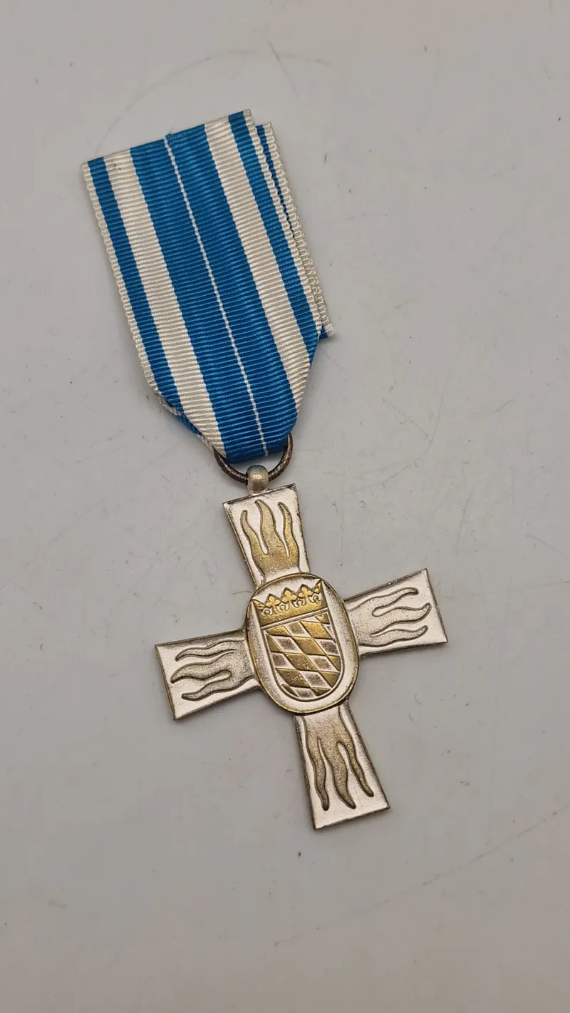 Bayersk Feuerwehr-Ehrenzeichen. Original