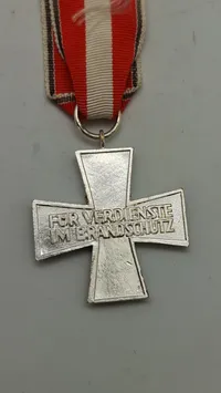 Brandschutz-Ehrenzeichen (Brandværns-ærestegn) Hessen. Original