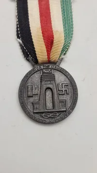 Deutsch-Italienische Erinnerungsmedaille an den Afrika-Feldzug. Original