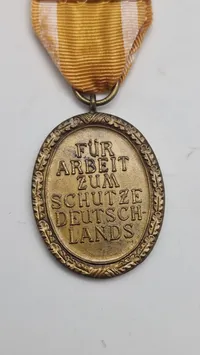 Tysk Westwall medalje. Original