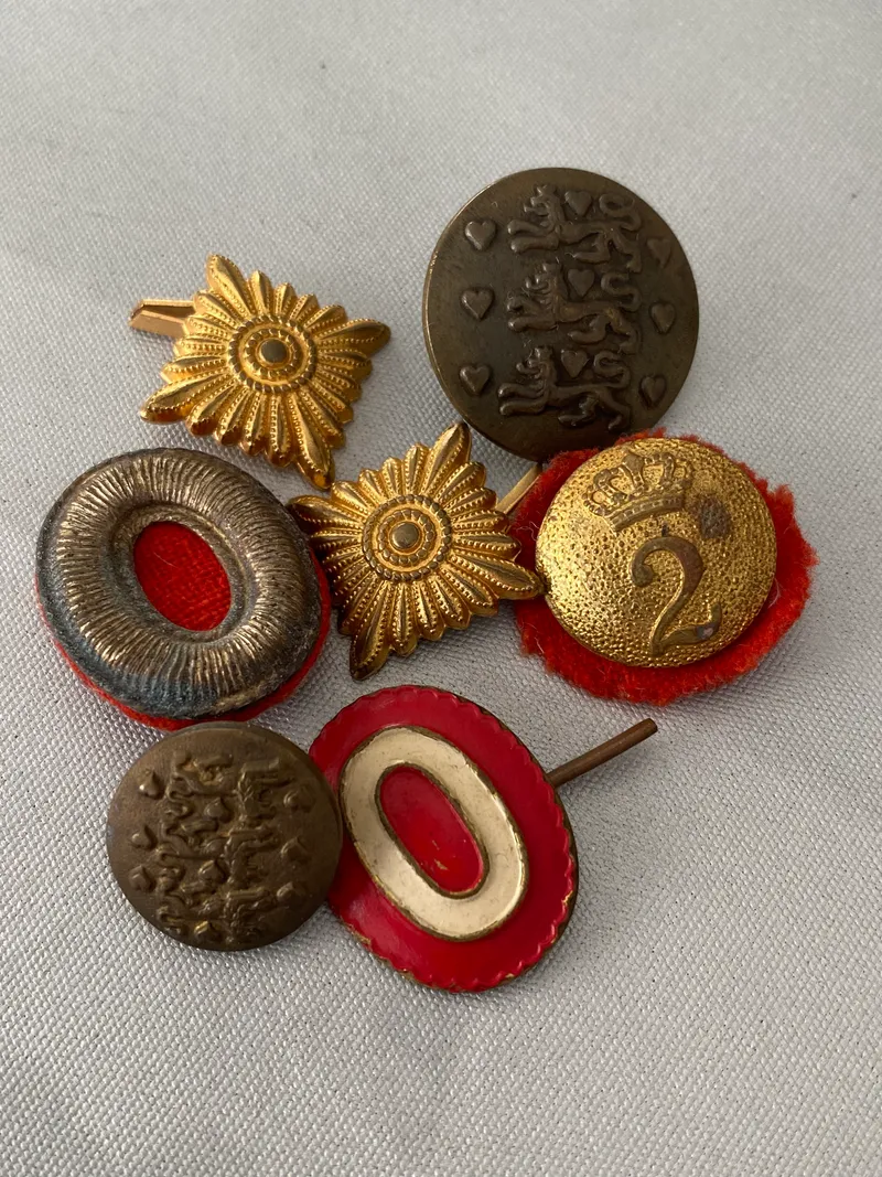 Lot diverse militær - M/23 mm.