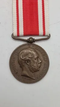 Dansk 1864 krigsdeltager medalje. Original