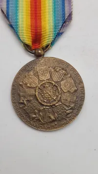 Belgisk ww1 Victory Medal. Original