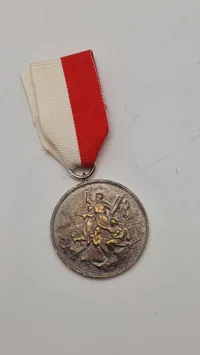 Medaille für Rettung aus Seenot", en tysk redningsmedalje fra Deutsche Gesellschaft zur Rettung Schiffbrüchiger (DGzRS). Original