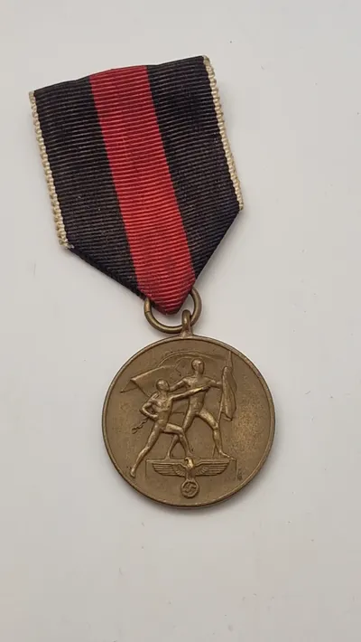 Medaille zur Erinnerung an den 1. Oktober 1938. Original