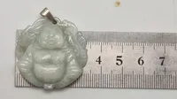 Jade vedhæng  Laughing Buddha