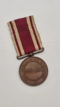 Dansk krigsdeltager medalje fra 1848-50 krigen. Original