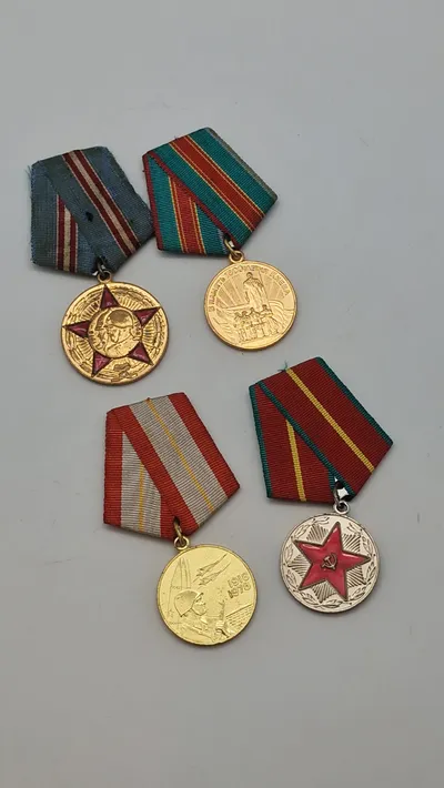 Samling russiske medaljer. Original
