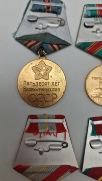 Samling russiske medaljer. Original