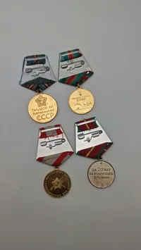 Samling russiske medaljer. Original