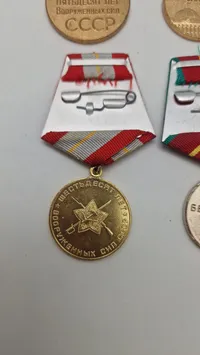 Samling russiske medaljer. Original