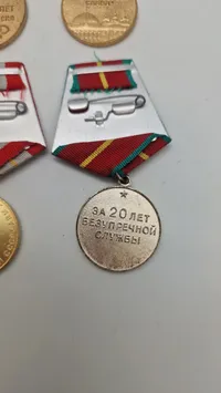 Samling russiske medaljer. Original