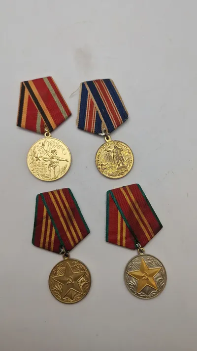 Samling russiske medaljer. Original