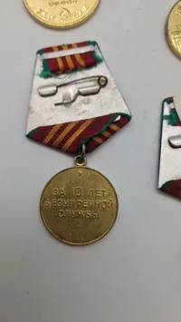 Samling russiske medaljer. Original