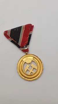 Ungarsk minørfortjenstmedalje (Bányász Szolgálati Érdemérem).  Original