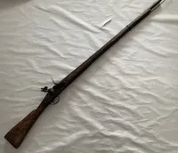 Originalt fransk flintelås gevær - slut 1700 tallet
