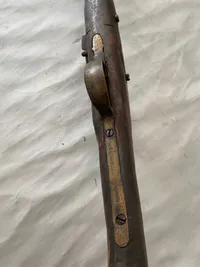 Originalt fransk flintelås gevær - slut 1700 tallet