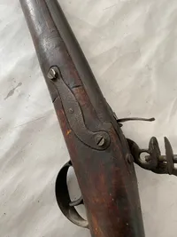 Originalt fransk flintelås gevær - slut 1700 tallet