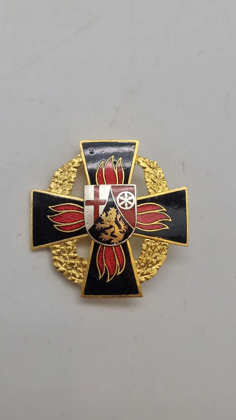 Brandschutz-Ehrenzeichen (brandværns-ærestegn) fra delstaten Reinland Pfalz  Original