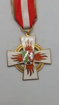 Tysk Brandschutz-Ehrenzeichen (Brandschutz-Ehrenzeichen) Nordrhein-Westfalen. Original