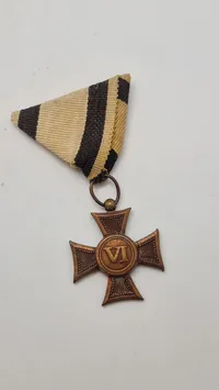 Østrig-ungarsk militært tjenestekors (Military Service Decoration), ww1. Original