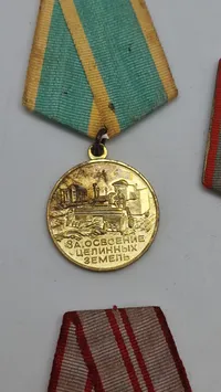 Samling russiske medaljer. Originale