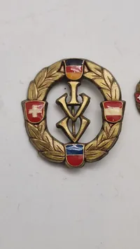 Internationaler Volkssportverband pins. Originale