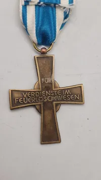 Feuerwehr-Ehrenzeichen Bayern. Original