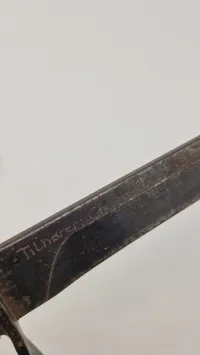 Glock kampkniv med navn