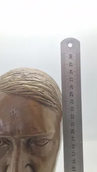 Adolf Hitler buste bronze 30 cm høj . Bedre efterkrigs