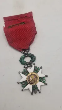 Fransk Ordre National de la Légion d'Honneur". Original