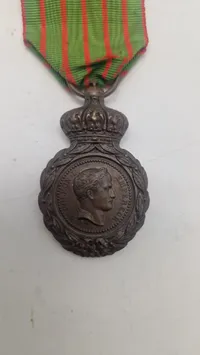 Fransk Médaille de Sainte-Hélène. Original
