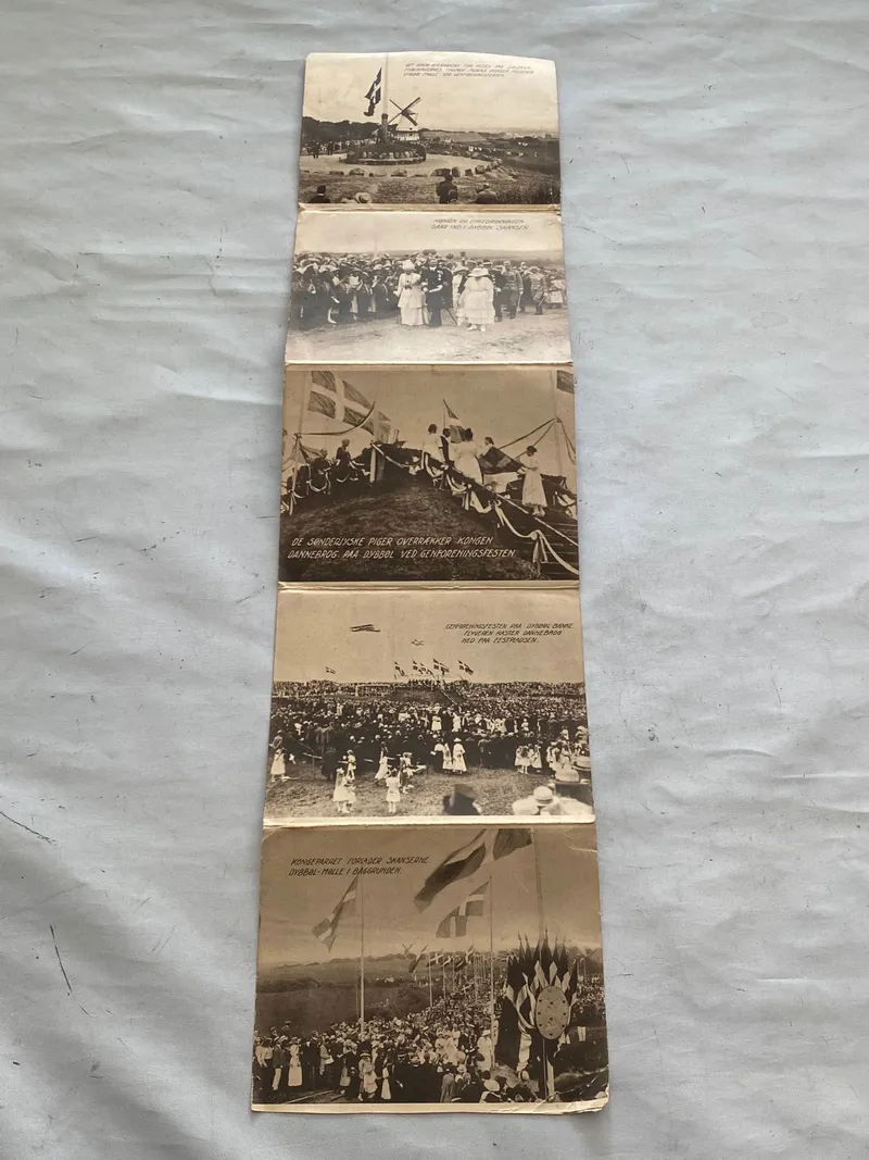 Sjælden billedsamling fra Kongens besøg ifbm genforeningen i 1920