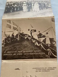 Sjælden billedsamling fra Kongens besøg ifbm genforeningen i 1920