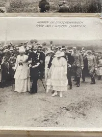Sjælden billedsamling fra Kongens besøg ifbm genforeningen i 1920