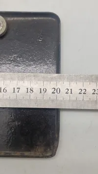 Emalje skilt fra hjemmeværnet. Original