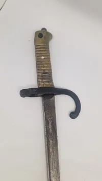 Fransk 1866  bajonet. Original