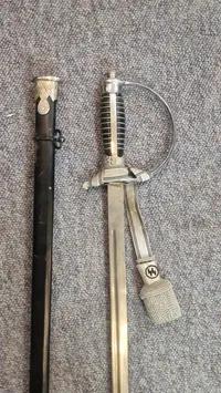 Waffen SS sværd. Bedre efterkrigs