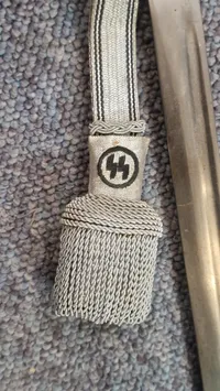 Waffen SS sværd. Bedre efterkrigs