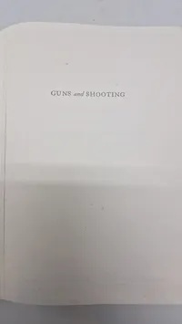 Guns and shootning