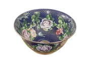 Kinesisk cloisonné emaljevask / vessel sink