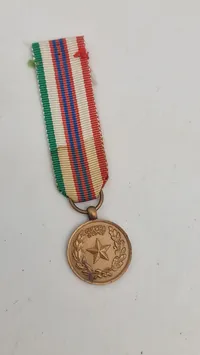 Italiensk WW2-medalje fra modstandsbevægelsen. Miniature. Original